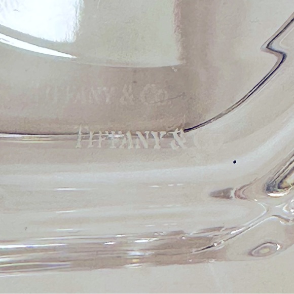 TIFFANY & CO Crystal Candy / Nut / Trinket Dish 6" - Germany - Picture 7 of 8
